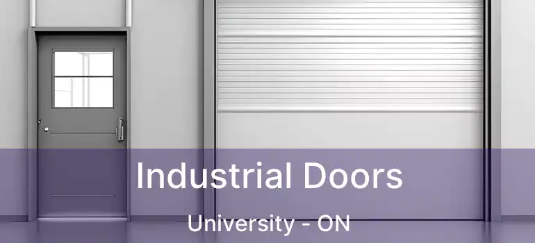  Industrial Doors University - ON