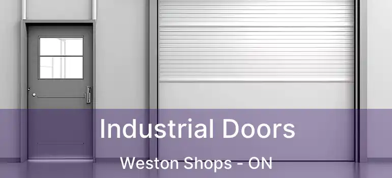  Industrial Doors Weston Shops - ON
