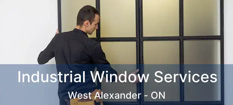  Industrial Window Services West Alexander - ON
