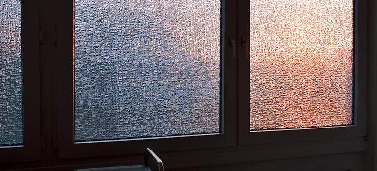 Frosted Glass Window Replacement in Kingston, Ontario