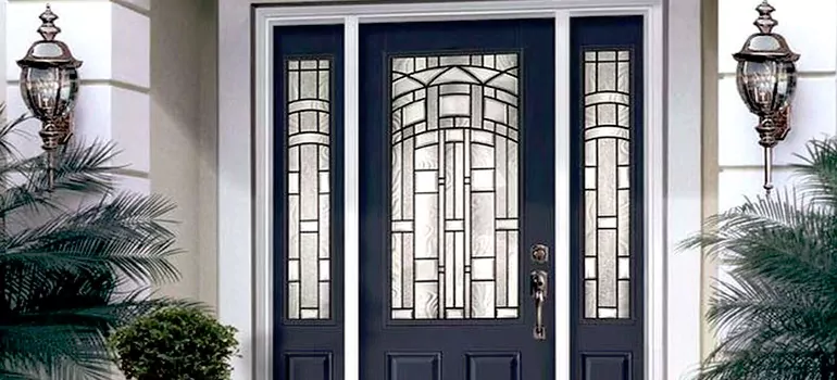 Stained Glass Door Panels in Kingston, Ontario