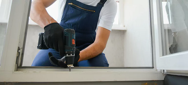 Window Stool Apron in North Transcona Yards, ON