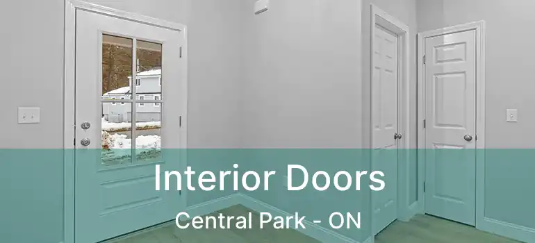  Interior Doors Central Park - ON