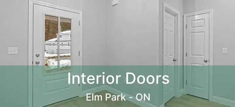  Interior Doors Elm Park - ON