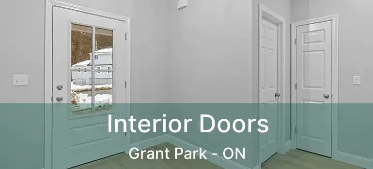  Interior Doors Grant Park - ON