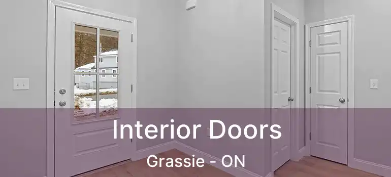  Interior Doors Grassie - ON