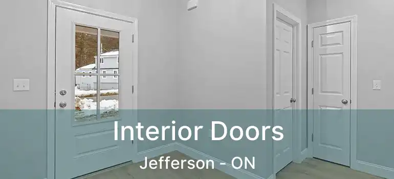  Interior Doors Jefferson - ON