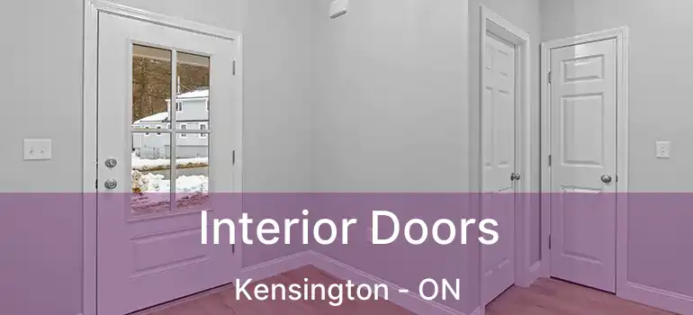  Interior Doors Kensington - ON