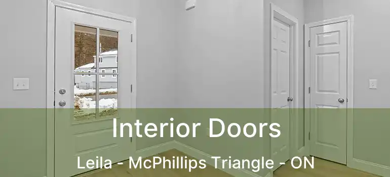  Interior Doors Leila - McPhillips Triangle - ON