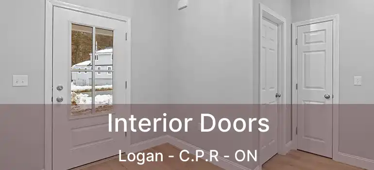  Interior Doors Logan - C.P.R - ON