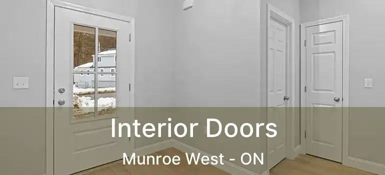  Interior Doors Munroe West - ON