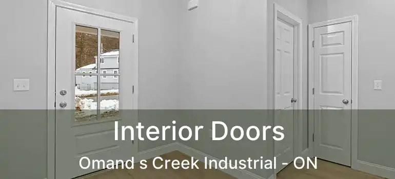  Interior Doors Omand s Creek Industrial - ON
