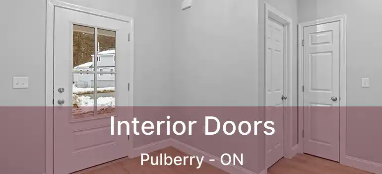  Interior Doors Pulberry - ON