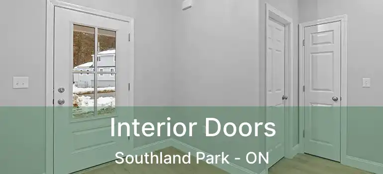  Interior Doors Southland Park - ON