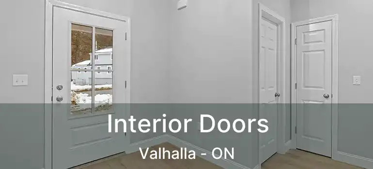  Interior Doors Valhalla - ON