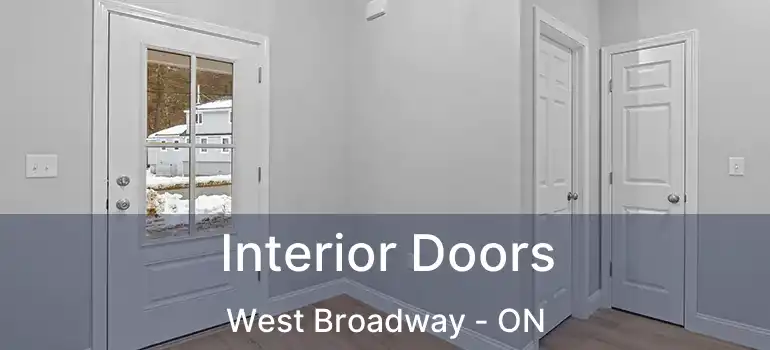  Interior Doors West Broadway - ON