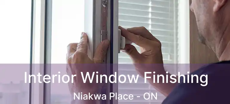  Interior Window Finishing Niakwa Place - ON