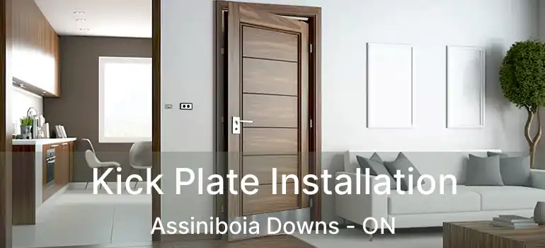  Kick Plate Installation Assiniboia Downs - ON