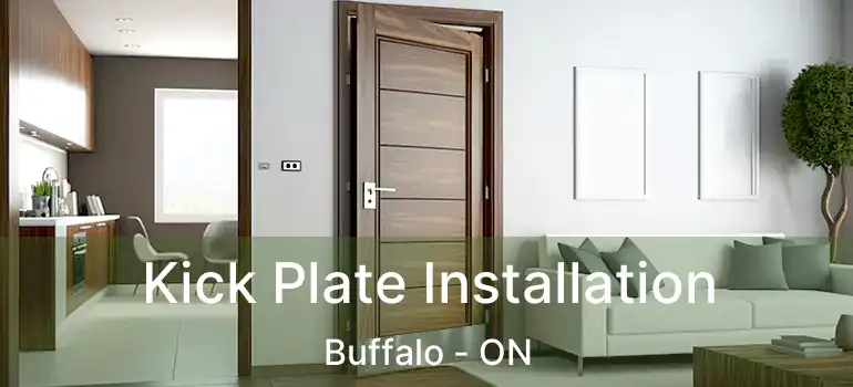  Kick Plate Installation Buffalo - ON