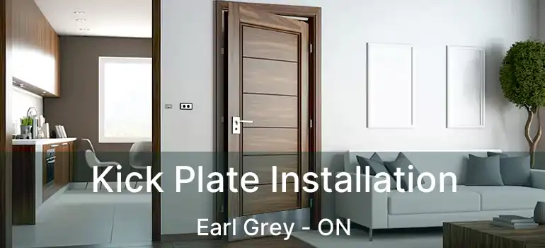  Kick Plate Installation Earl Grey - ON