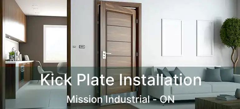  Kick Plate Installation Mission Industrial - ON