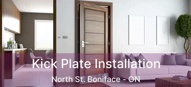  Kick Plate Installation North St. Boniface - ON