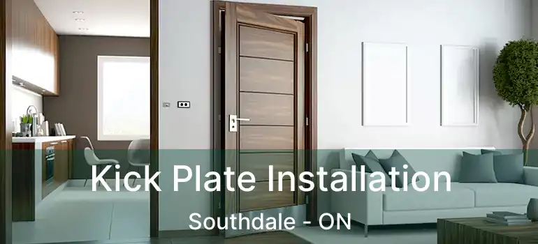  Kick Plate Installation Southdale - ON