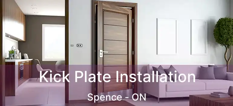  Kick Plate Installation Spence - ON