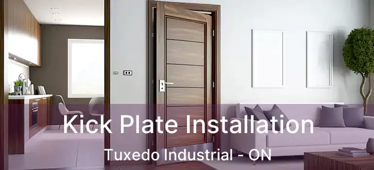  Kick Plate Installation Tuxedo Industrial - ON