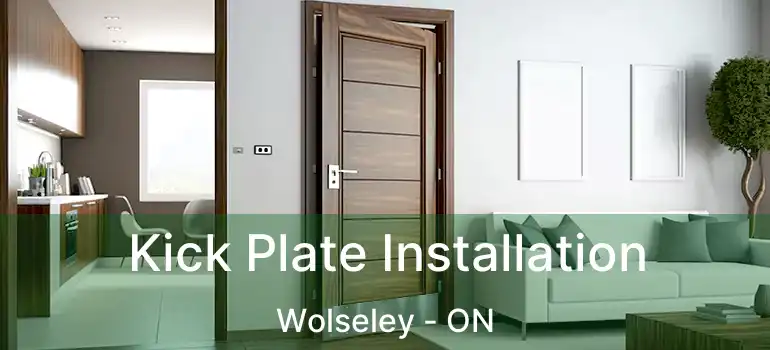  Kick Plate Installation Wolseley - ON