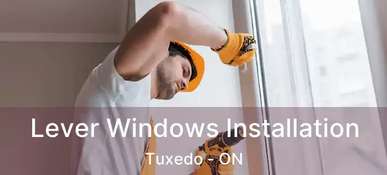  Lever Windows Installation Tuxedo - ON