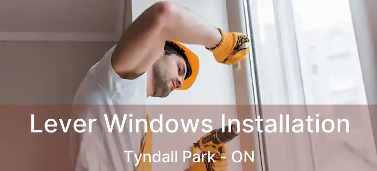  Lever Windows Installation Tyndall Park - ON