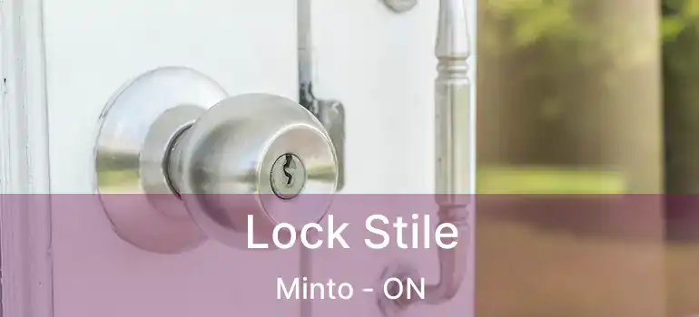 Lock Stile Minto - ON