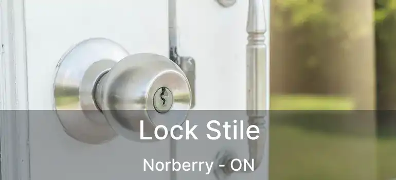  Lock Stile Norberry - ON