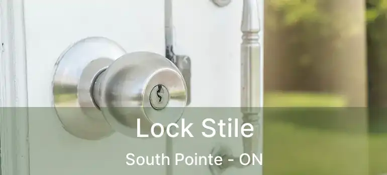  Lock Stile South Pointe - ON