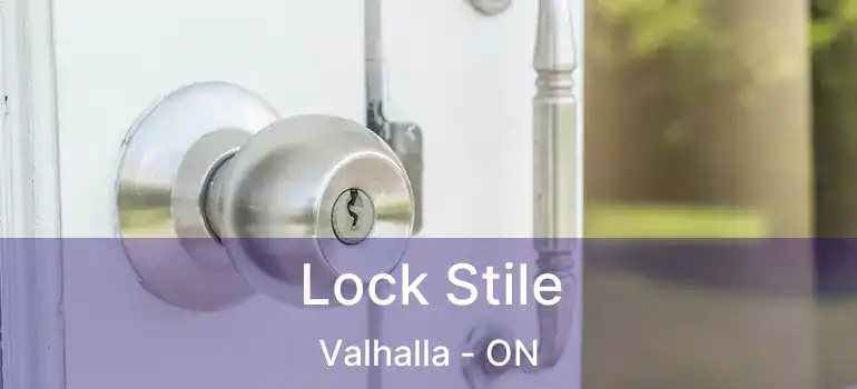  Lock Stile Valhalla - ON