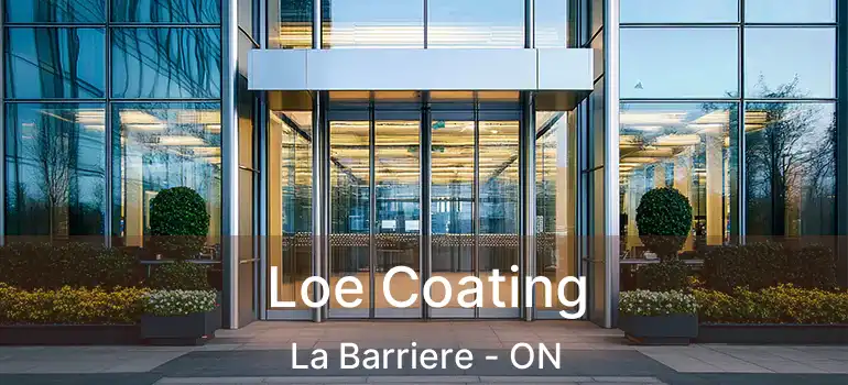  Loe Coating La Barriere - ON