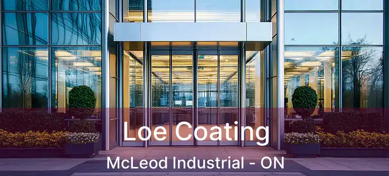  Loe Coating McLeod Industrial - ON
