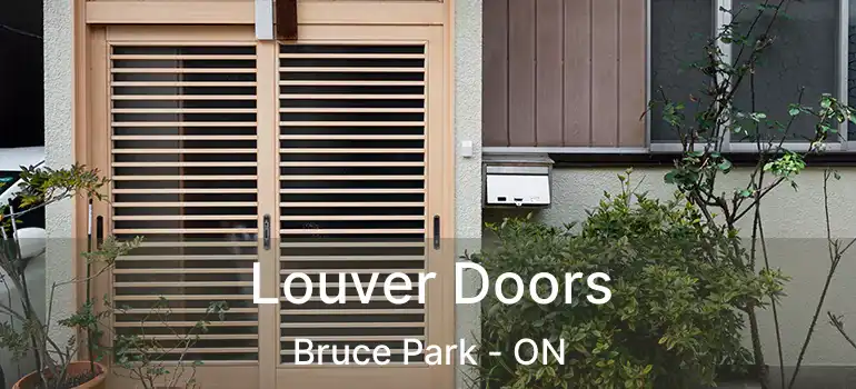  Louver Doors Bruce Park - ON