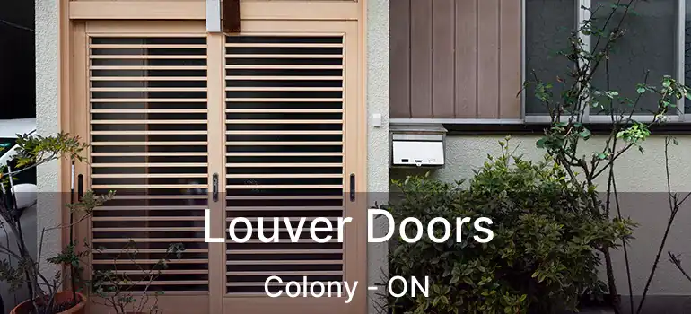  Louver Doors Colony - ON