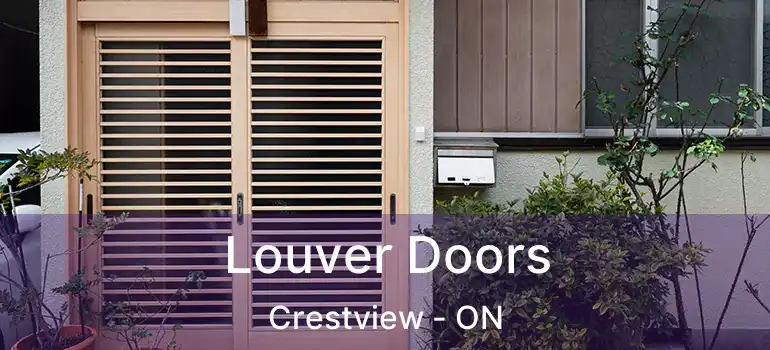  Louver Doors Crestview - ON