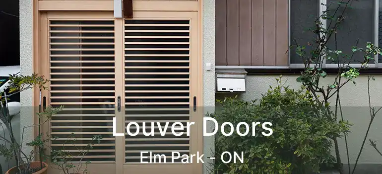  Louver Doors Elm Park - ON