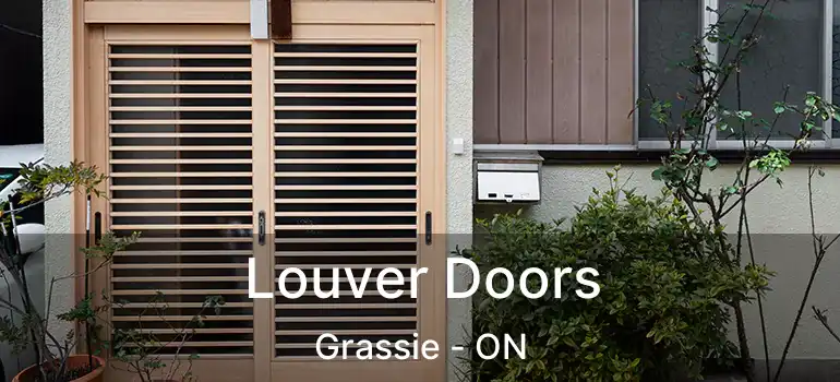  Louver Doors Grassie - ON