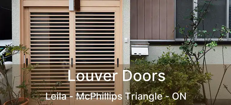  Louver Doors Leila - McPhillips Triangle - ON