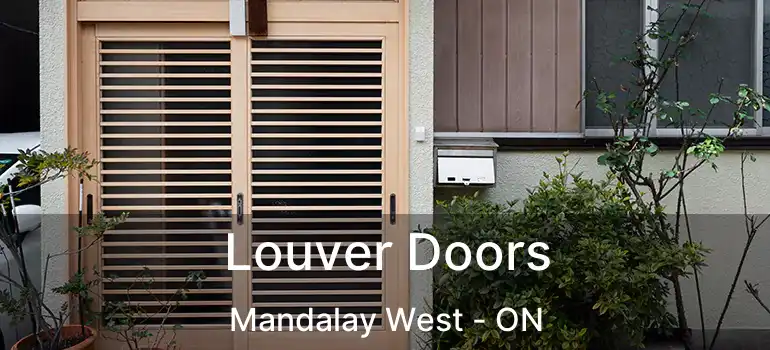  Louver Doors Mandalay West - ON