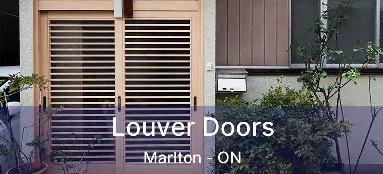  Louver Doors Marlton - ON