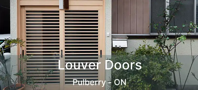  Louver Doors Pulberry - ON