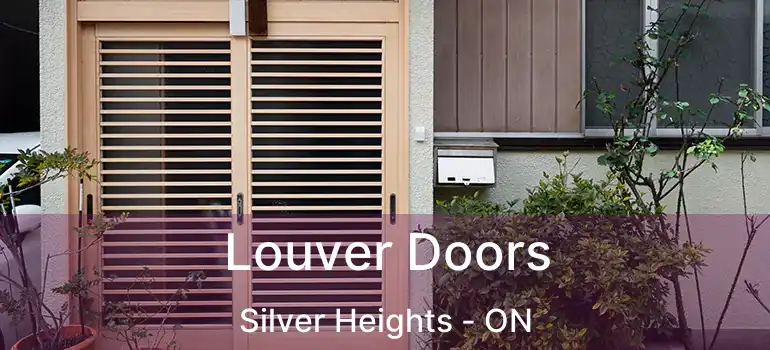  Louver Doors Silver Heights - ON