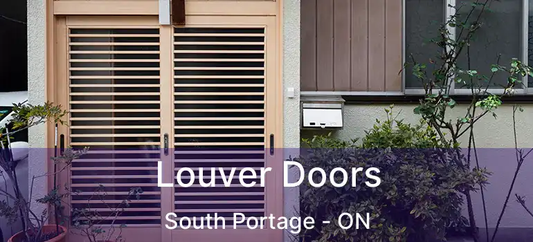  Louver Doors South Portage - ON