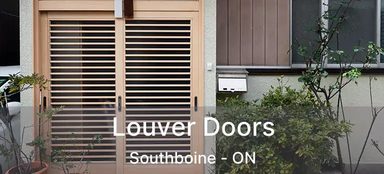  Louver Doors Southboine - ON